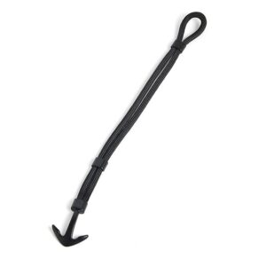 Black Marine Rope Anchor Bracelet - Image 4