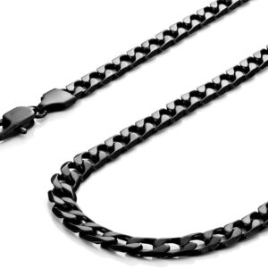 Men’s Black Snake Link Chain - Image 6