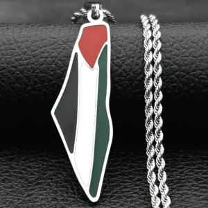 Palestine Pendant Necklace for Men
