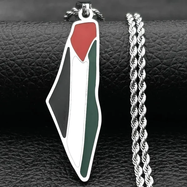 Palestine Pendant Necklace for Men