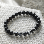 Matte Onyx & Hematite Bracelet