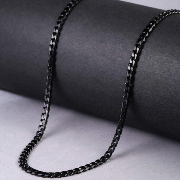 Untitled design (3) Men’s Black Snake Link Chain