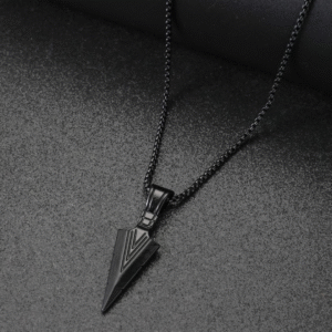 Black Arrowhead Vanguard Pendant