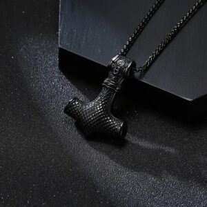 Viking Thor's Hammer Black