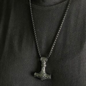 Viking Thor's Hammer Black - Image 3