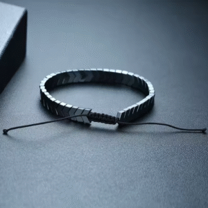 Onyx Arrow Hematite Bracelet - Image 2