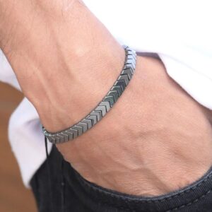 Onyx Arrow Hematite Bracelet - Image 8