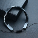 Onyx Arrow Hematite Bracelet