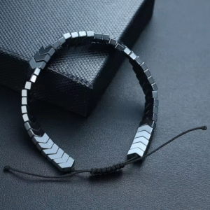 Onyx Arrow Hematite Bracelet
