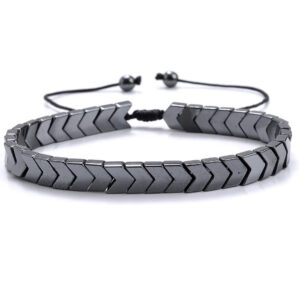 Onyx Arrow Hematite Bracelet - Image 4