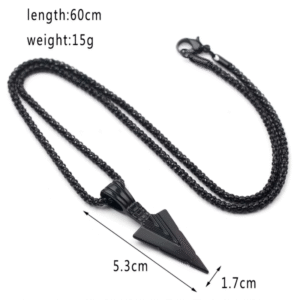 Black Arrowhead Vanguard Pendant - Image 8