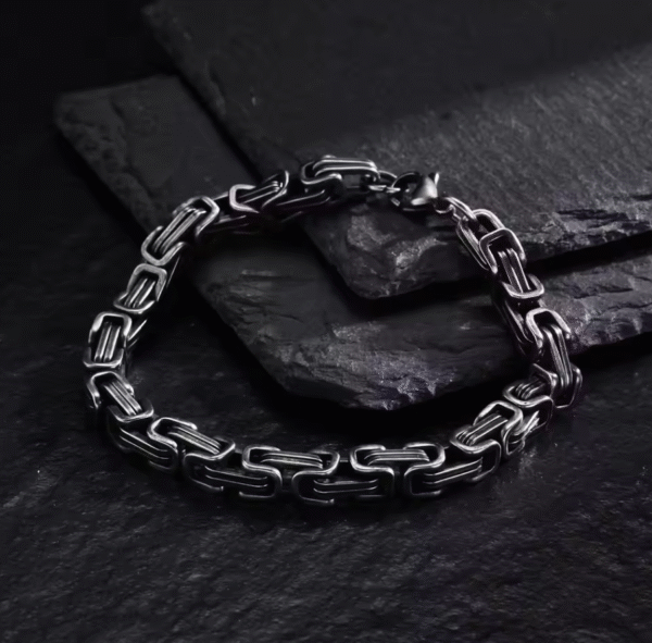 IronBound Silver Stainless Steel Bracelet